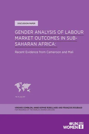 Gender Analysis of Labour Market Outcomes in Sub-Saharan Africa