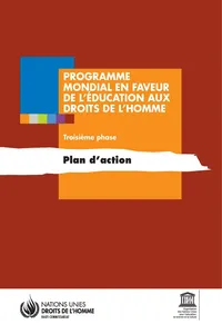 Programme mondial en faveur de l'éducation aux droits de l'homme_cover