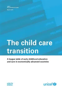 The Child Care Transition_cover