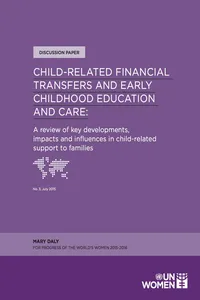 Child-Related Financial Transfers and Early Childhood Education and Care_cover