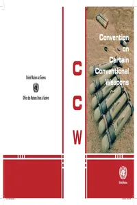 Convention on Certain Conventional Weapons_cover