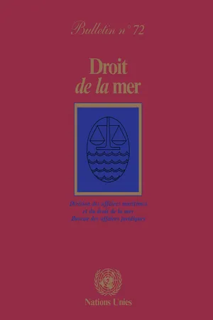 Droit de la mer bulletin, No.72