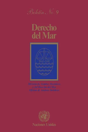 Derecho del mar boletín, No.9