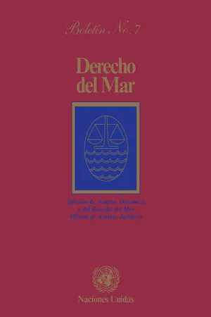 Derecho del mar boletín, No.7