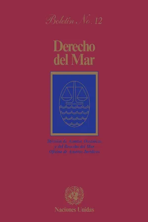 Derecho del mar boletín, No.12