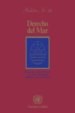 Derecho del mar boletín, No.16