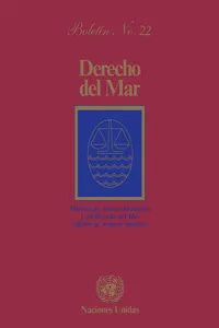 Derecho del mar boletín, No.22_cover