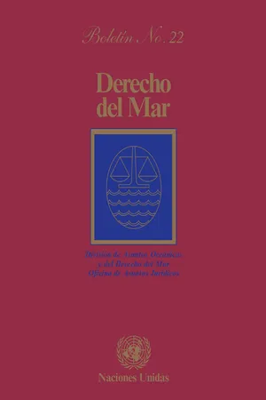 Derecho del mar boletín, No.22