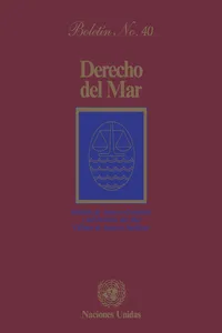 Derecho del mar boletín, No.40_cover