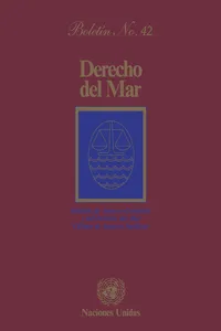 Derecho del mar boletín, No.42_cover