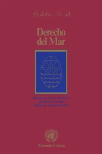 Derecho del mar boletín, No.43_cover