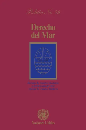 Derecho del mar boletín, No.79