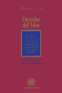 Derecho del mar boletín, No.84_cover