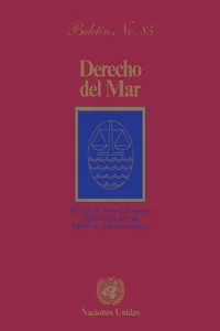 Derecho del mar boletín, No.85_cover