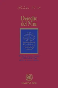 Derecho del mar boletín, No.86_cover