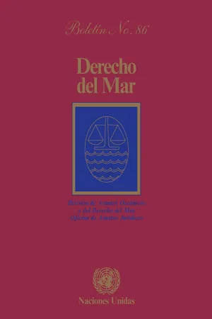 Derecho del mar boletín, No.86