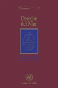 Derecho del mar boletín, No.90_cover