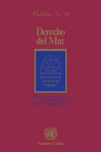 Derecho del mar boletín, No.88_cover