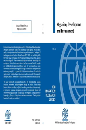 Migration, Development and Environment