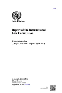 Report of the International Law Commission_cover