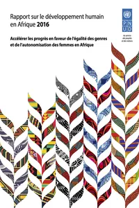 Rapport sur le développement humain en Afrique 2016_cover