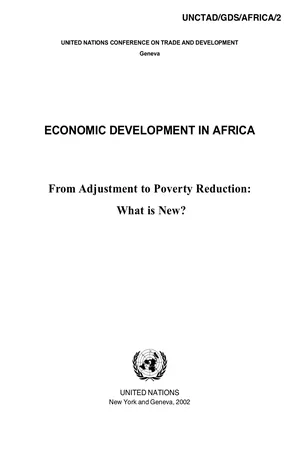 Economic Development in Africa 2002