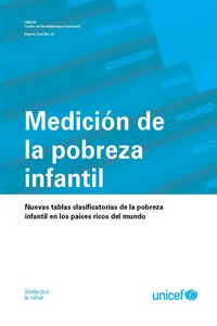 Medición de la pobreza infantil_cover