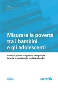 Misurare la povertà tra i bambini e gli adolescenti_cover