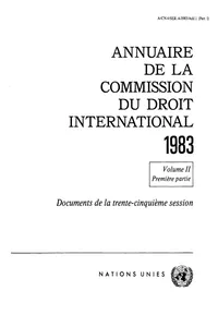 Annuaire de la Commission du Droit International 1983, Vol. II, Partie 1_cover