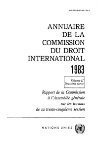 Annuaire de la Commission du Droit International 1983, Vol.II, Part 2_cover