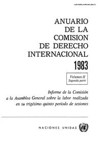 Anuario de la Comisión de Derecho Internacional 1983, Vol.II, Part 2_cover