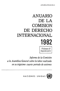 Anuario de la Comisión de Derecho Internacional 1982, Vol.II, Part 2_cover