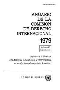 Anuario de la Comisión de Derecho Internacional 1979, Vol.II, Part 2_cover