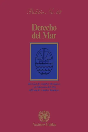 Derecho del mar boletín, No.62