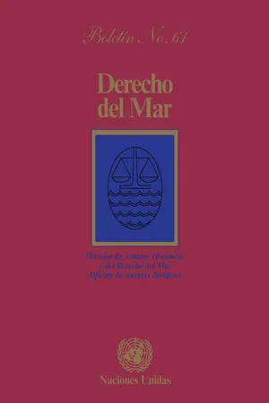 Derecho del mar boletín, No.61