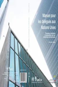 Manuel pour les délégués aux Nations Unies_cover