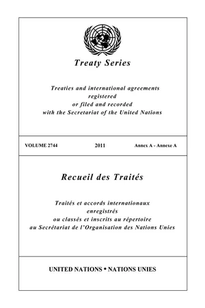 Treaty Series 2744