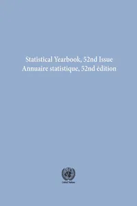 Statistical Yearbook 2007, Fifty-second Issue_cover