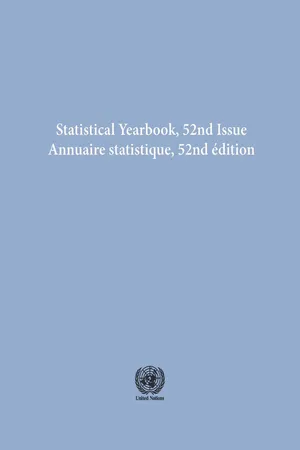 Statistical Yearbook 2007, Fifty-second Issue