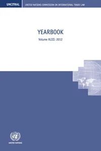 United Nations Commission on International Trade Law Yearbook 2012_cover