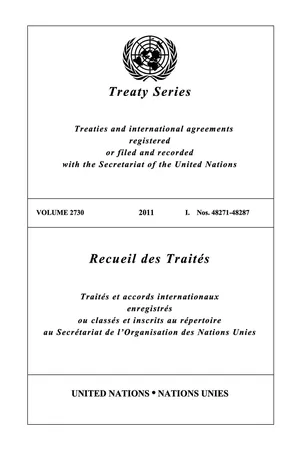 Treaty Series 2730