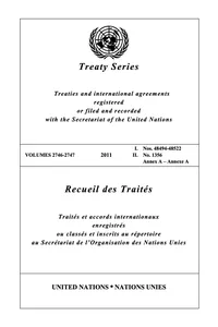 Treaty Series 2746-2747_cover