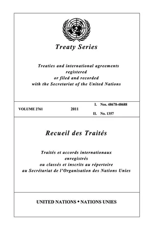 Treaty Series 2761