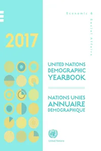 United Nations Demographic Yearbook 2017 / Nations Unies Annuaire démographique 2017_cover