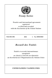 Treaty Series 2900/Recueil des Traités 2900_cover