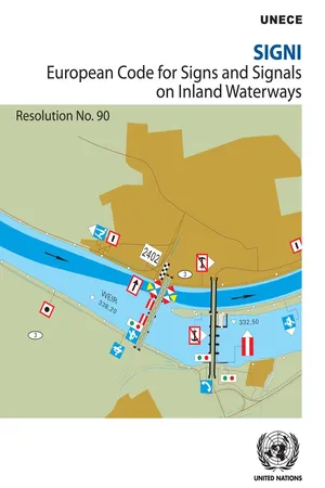 SIGNI - European Code for Signs and Signals on Inland Waterways