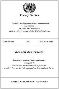 Treaty Series 2886/Recueil des Traités 2886_cover