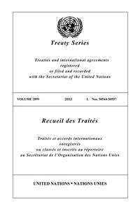 Treaty Series 2899/Recueil des Traités 2899_cover