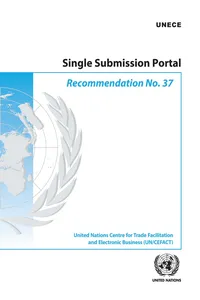 Recommendation N°37 - Single Submission Portal_cover