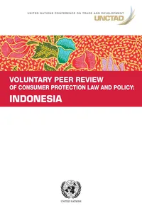 Voluntary Peer Review of Consumer Protection Law and Policy: Indonesia_cover